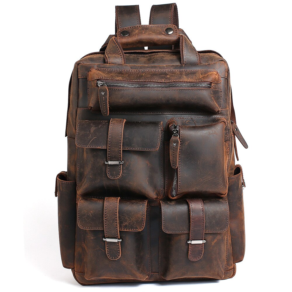 The Shelby Backpack - Handmade Genuine Leather
